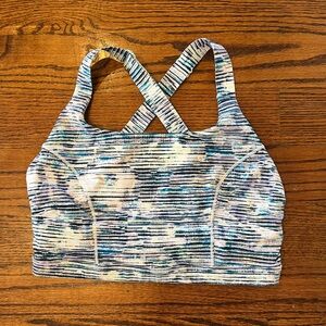 lululemon athletica Multicolor Striped Bra